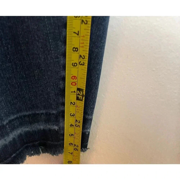 Spanx Womens Pull On Distressed Ankle Skinny Denim Jegging Jeans Blue Sz M/M - Picture 6 of 11